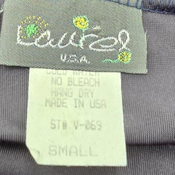 Laurel Whimsy Goth Fairy Bodycon Y2K Butterfly Velvet Burnout Women Midi Dress S - Picture 5 of 12